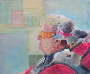 Sturgis Pair • 20 x 24 inches • Acrylic on Canvas • $750