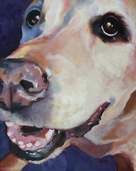 Jake • 20 x 16 inches • Acrylic on Canvas • SOLD